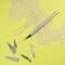 Excel Blades K1 Aluminum Hobby Knife, Safety Cap and 5 Asst. Light Duty Blades 12pk 19001 - alternate 5